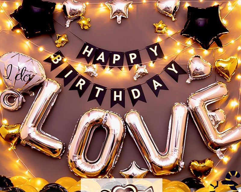 Bithday Wall Decoration Balloo